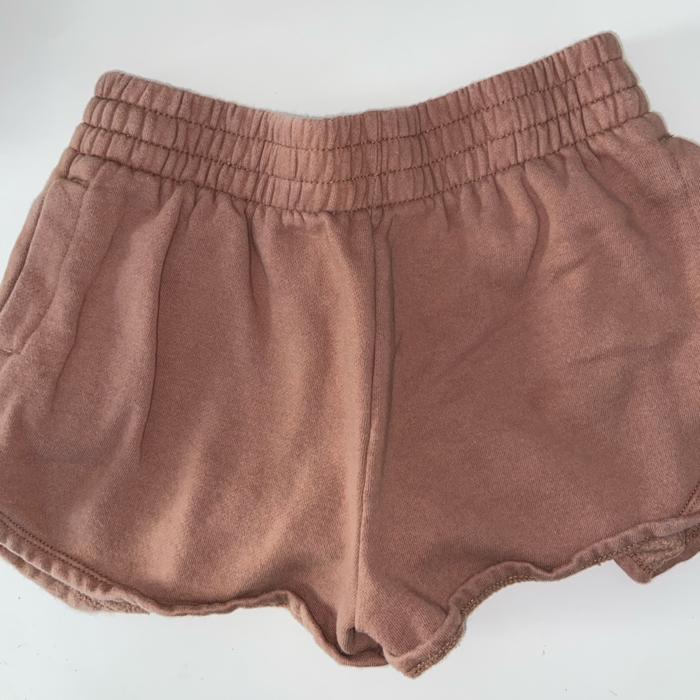 Brown soft shorts